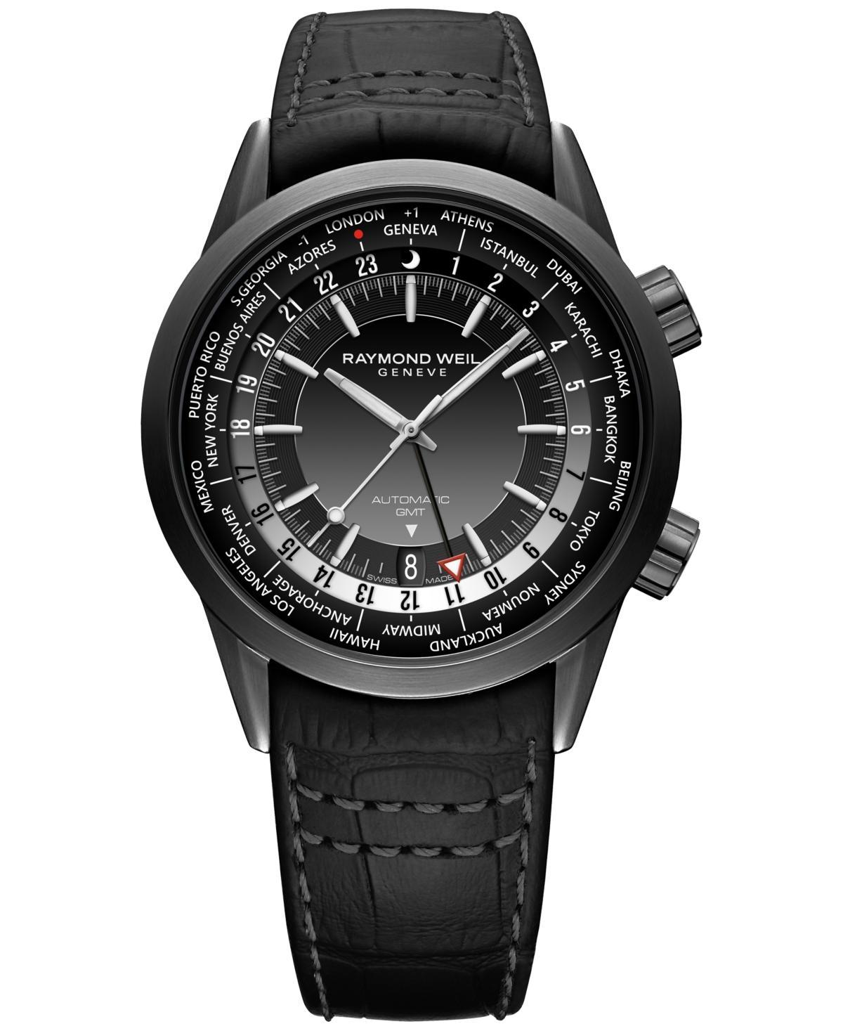 Raymond Weil Freelancer Gmt Worldtimer Watch, 41mm Product Image