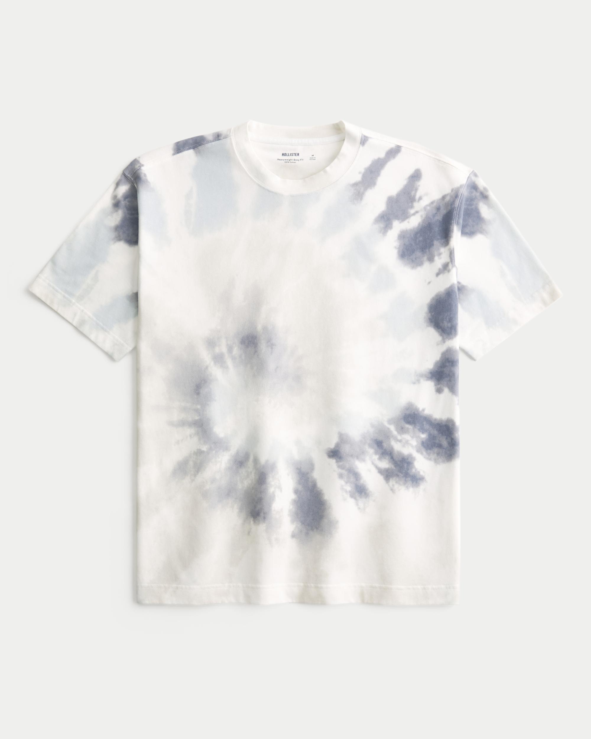 Boxy Heavyweight Camo Crew T-Shirt Product Image