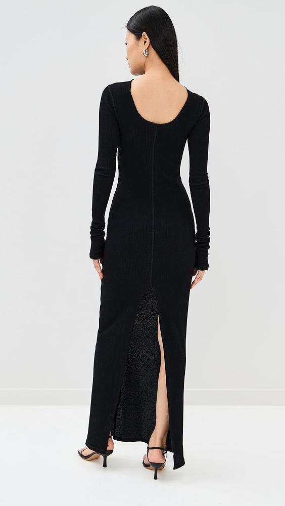 Commission Reversed Henley Dress | Shopbop Product Image
