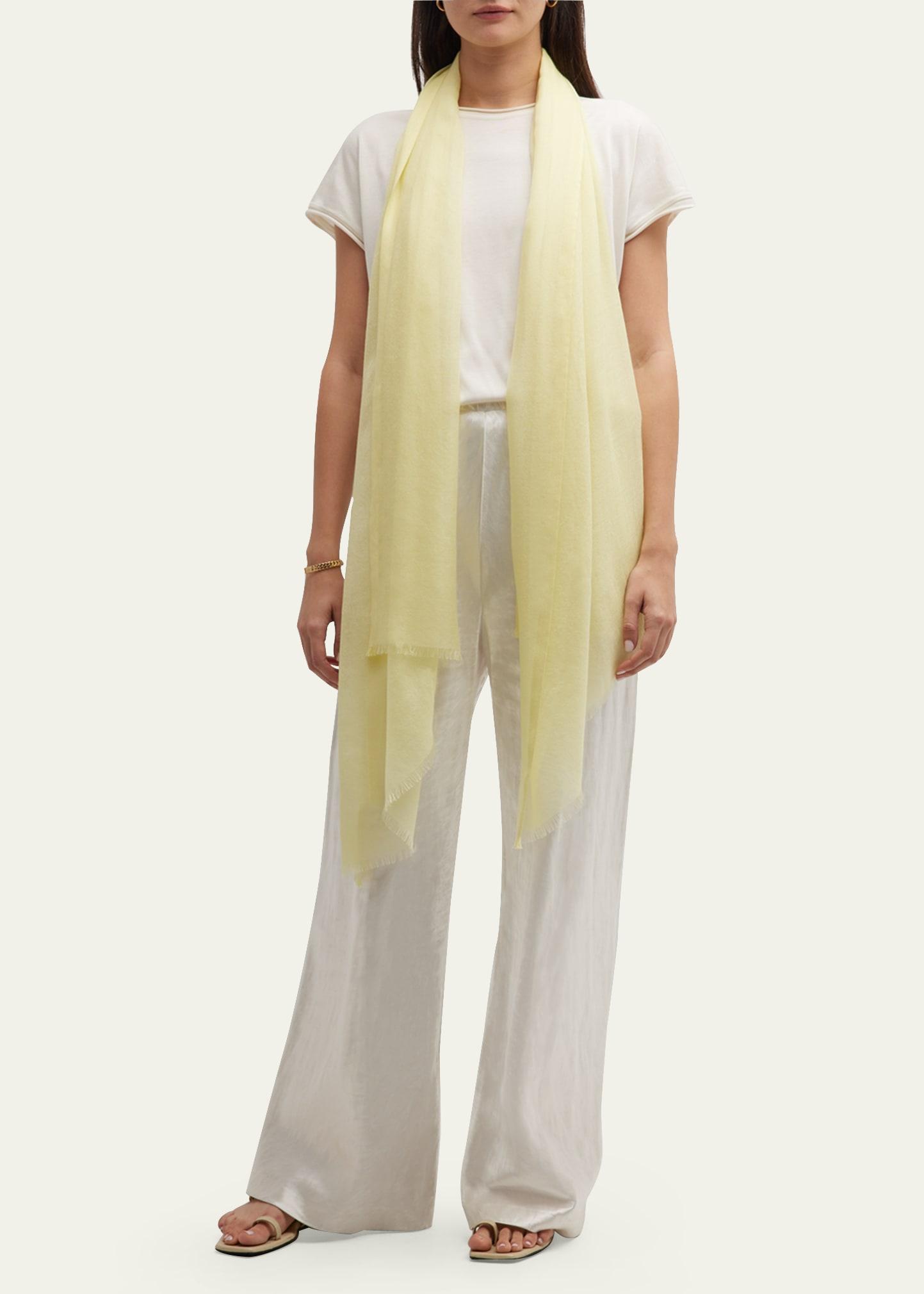 Womens Aria Cashmere & Silk-Blend Stole Product Image