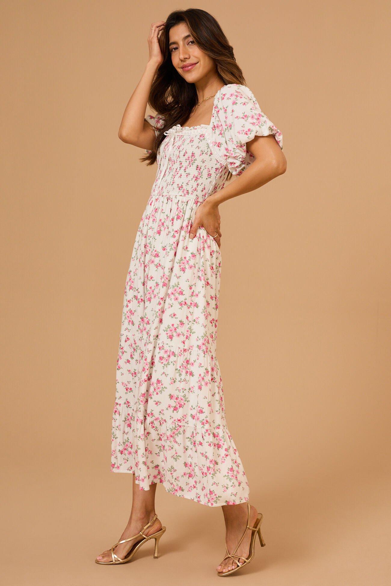 Amber Floral Maxi Dress Product Image