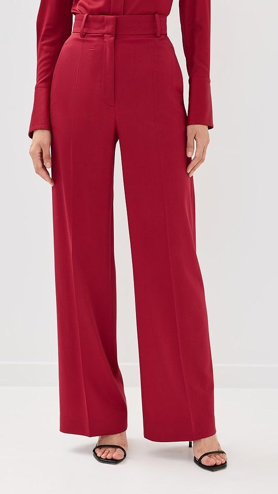 Another Tomorrow Wide Leg Suit Pants | Shopbop Product Image
