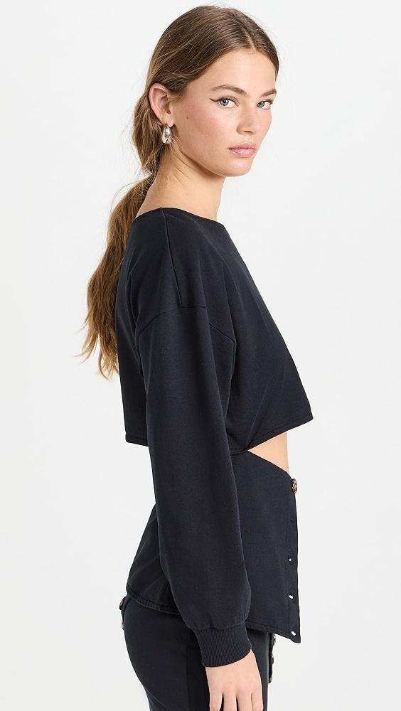 A.W.A.K.E. MODE Jersey Sweatshirt | Shopbop Product Image