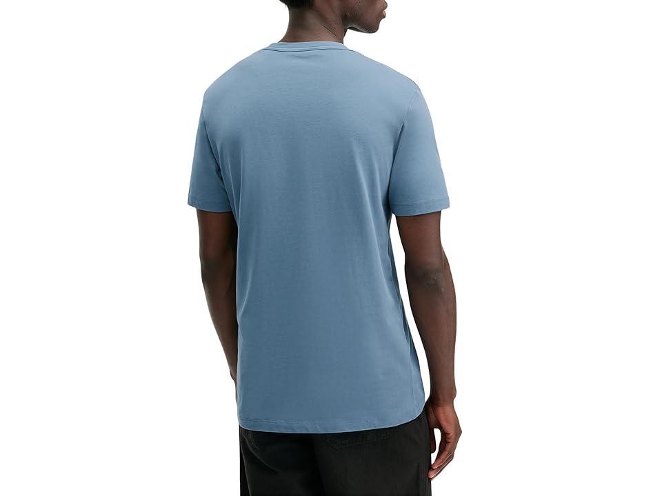 AllSaints Brace Short Sleeve Crew (Carter Grey) Men's Clothing Product Image