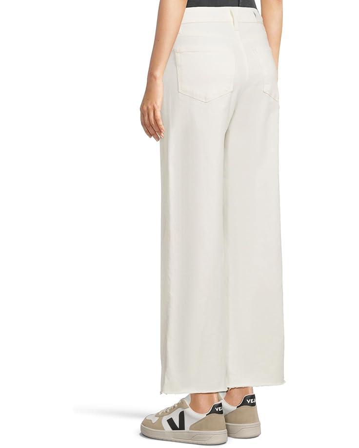 Women's Paige Anessa Petite Raw Hem in Tonal Ecru Product Image