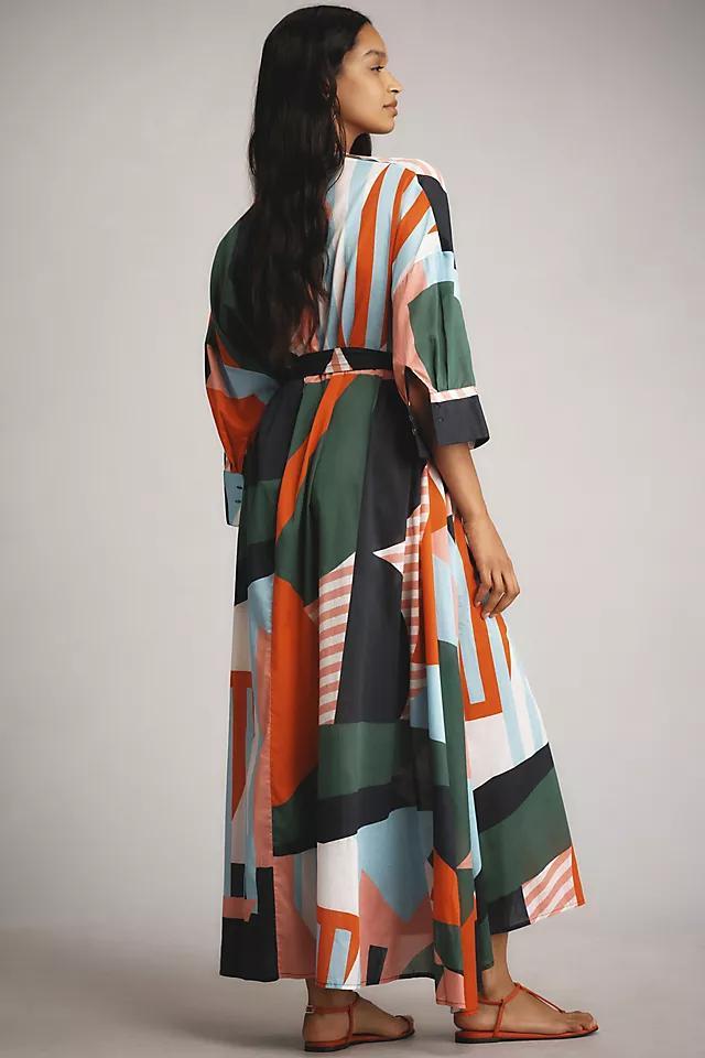 Essentiel Antwerp Focktail Oversized Maxi Dress Product Image