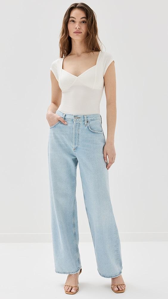AGOLDE Low Slung Baggy Jeans | Shopbop Product Image