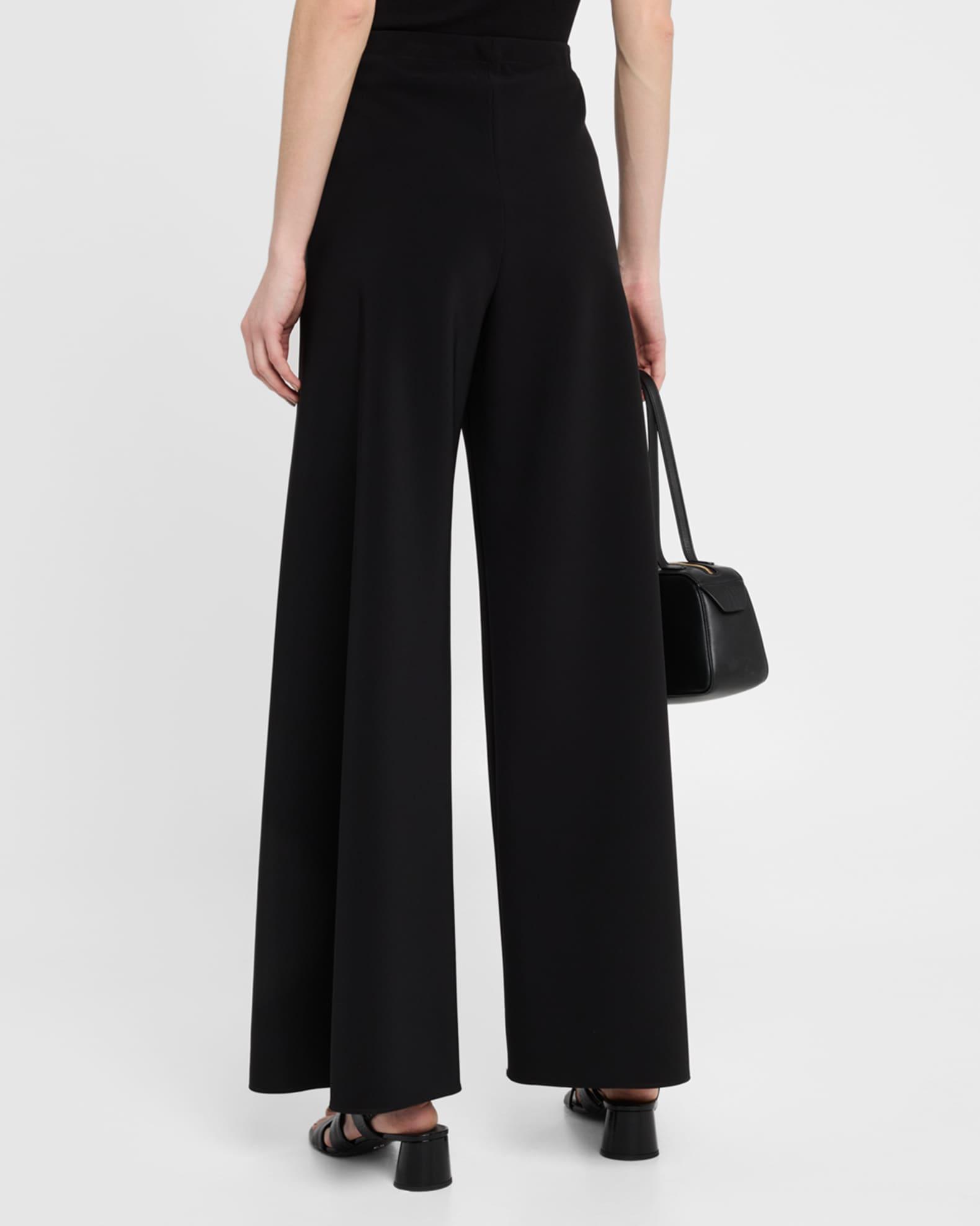 Bias Cut Wide-Leg Pants Product Image