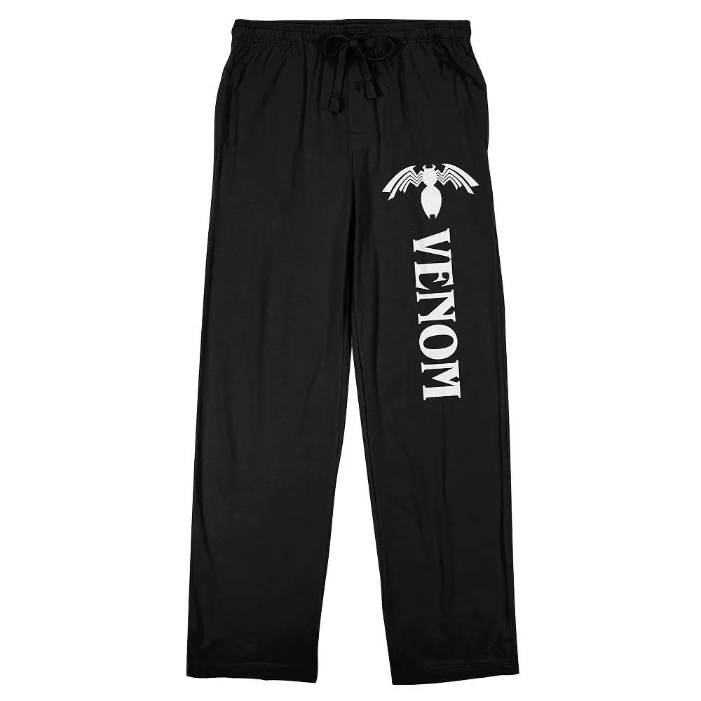 Men's Marvel Universe Venom Sleep Pants, Size: Large, Black Product Image