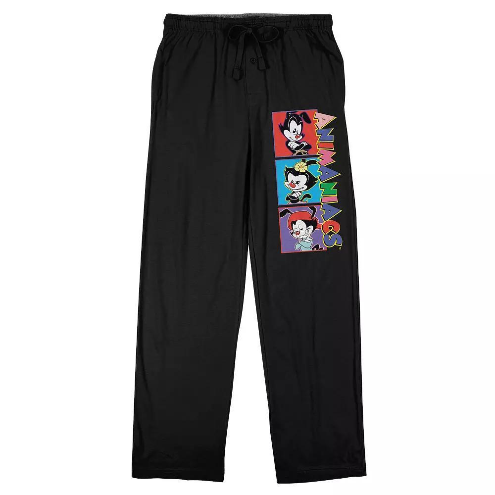 Men's Rick And Morty Pajama Pants, Size: XXL, Black Product Image