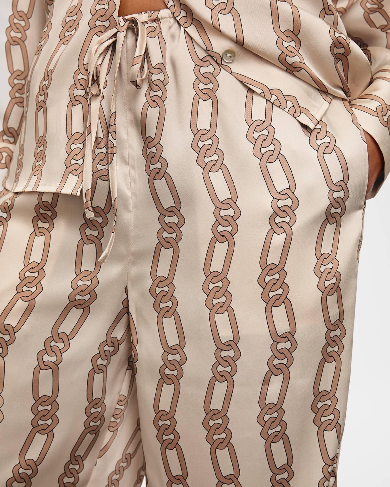 Damani Chain Link Drawstring Pants  Product Image