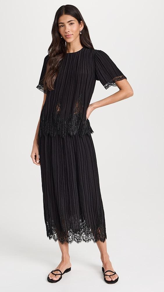 Zimmermann Pleated Top | Shopbop Product Image