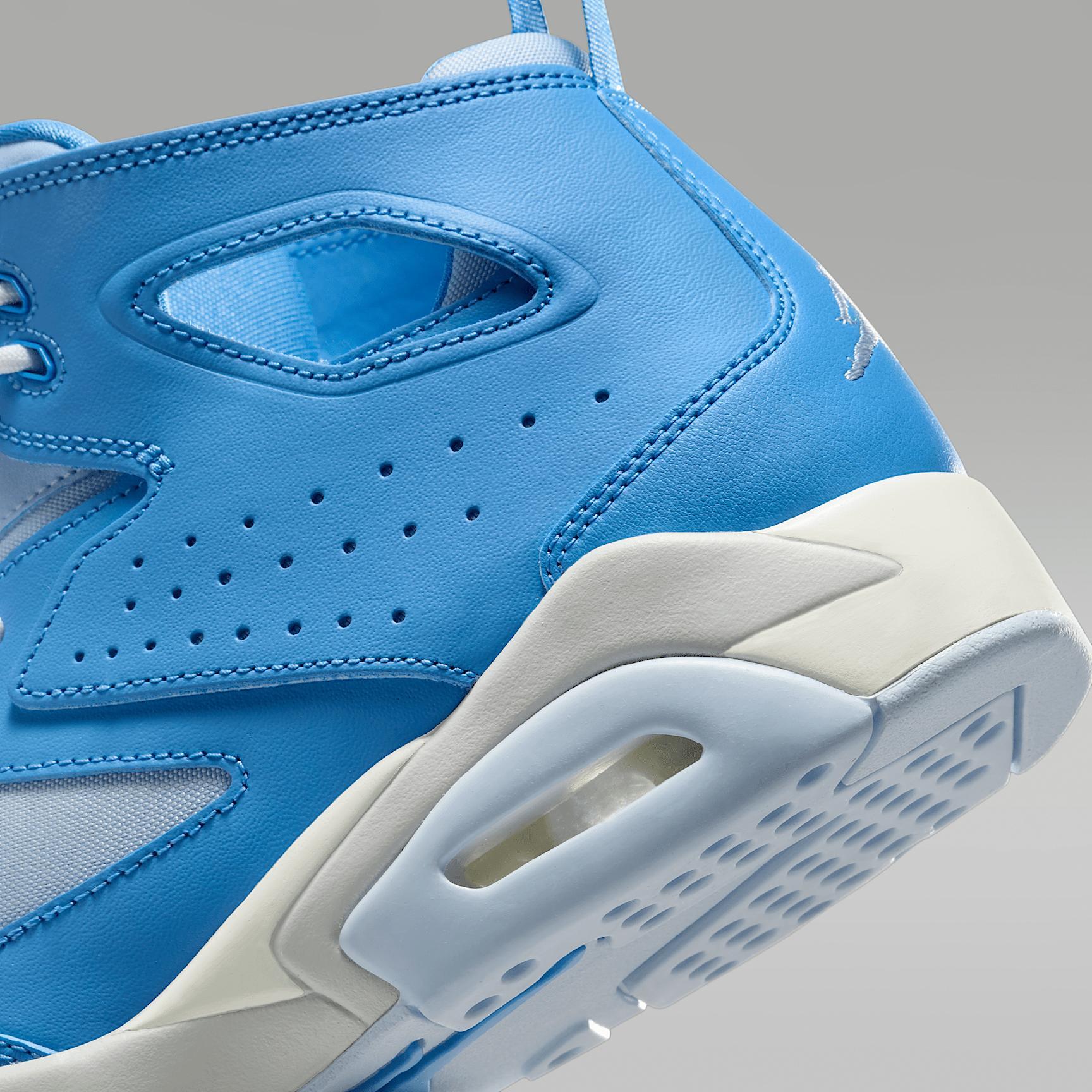 Jordan Mens Air Flight Club 91 Basketball Shoes in Legend Blue/Pure Platinum/Sail Product Image