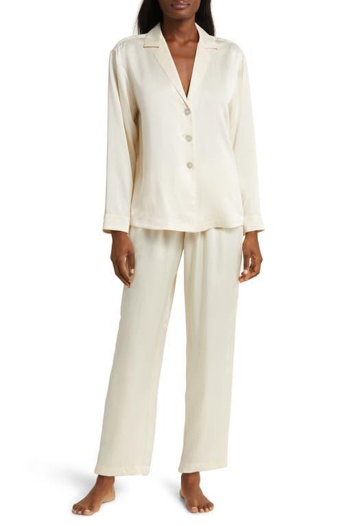 Washable Silk Long-Sleeve Pant Set Product Image