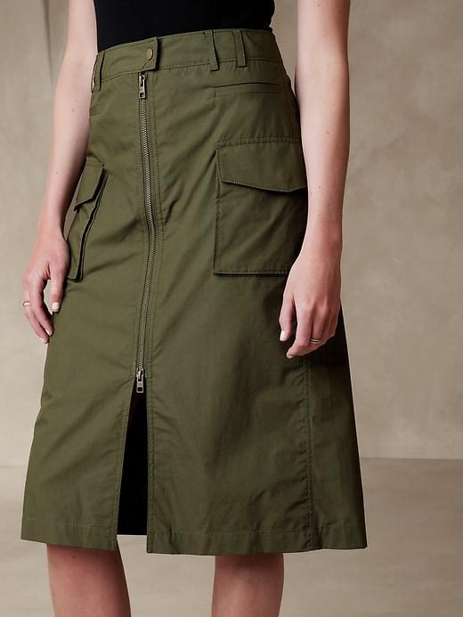 Cargo Midi Skirt Product Image
