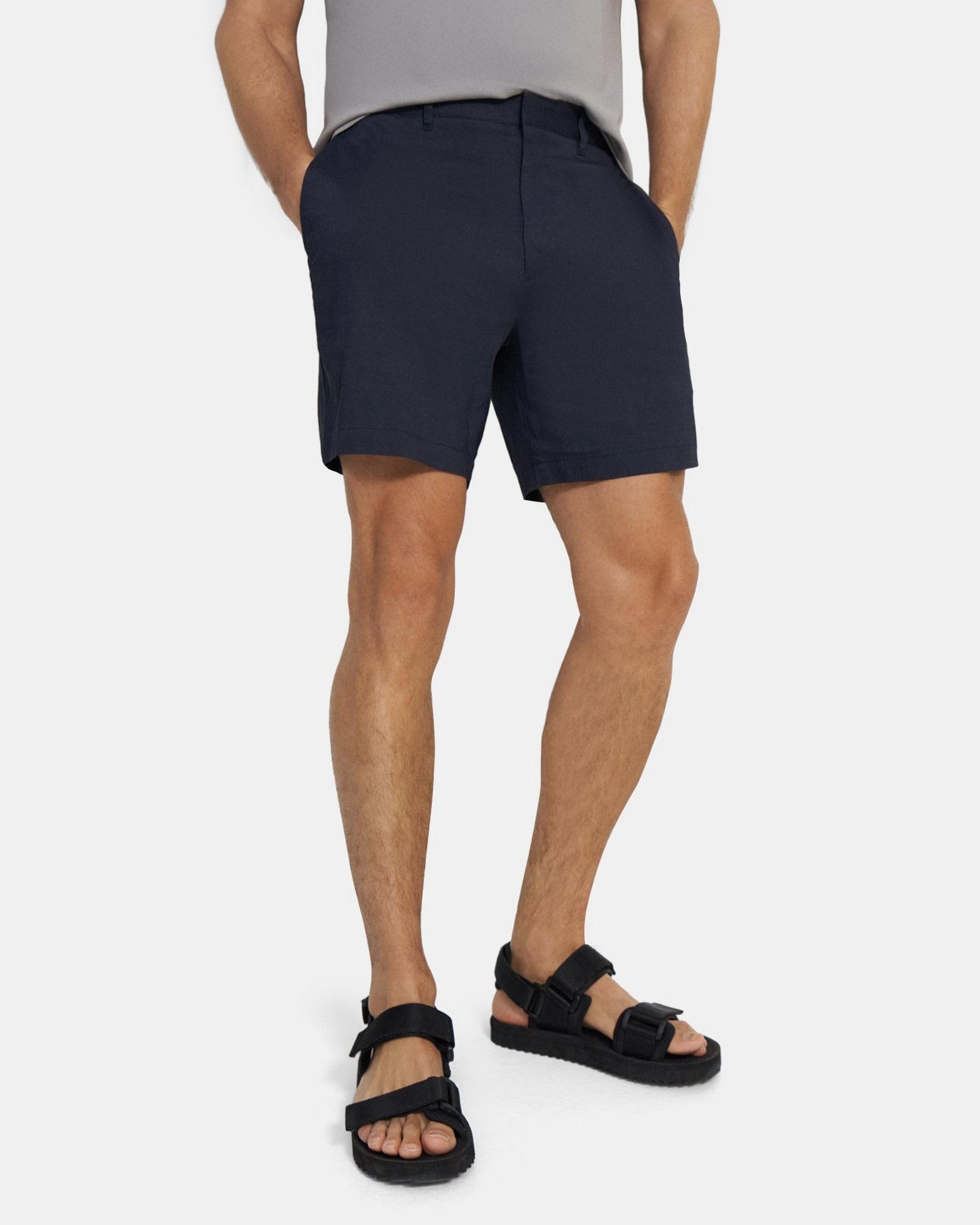 Tapered Drawstring Pant in Stretch Linen Product Image