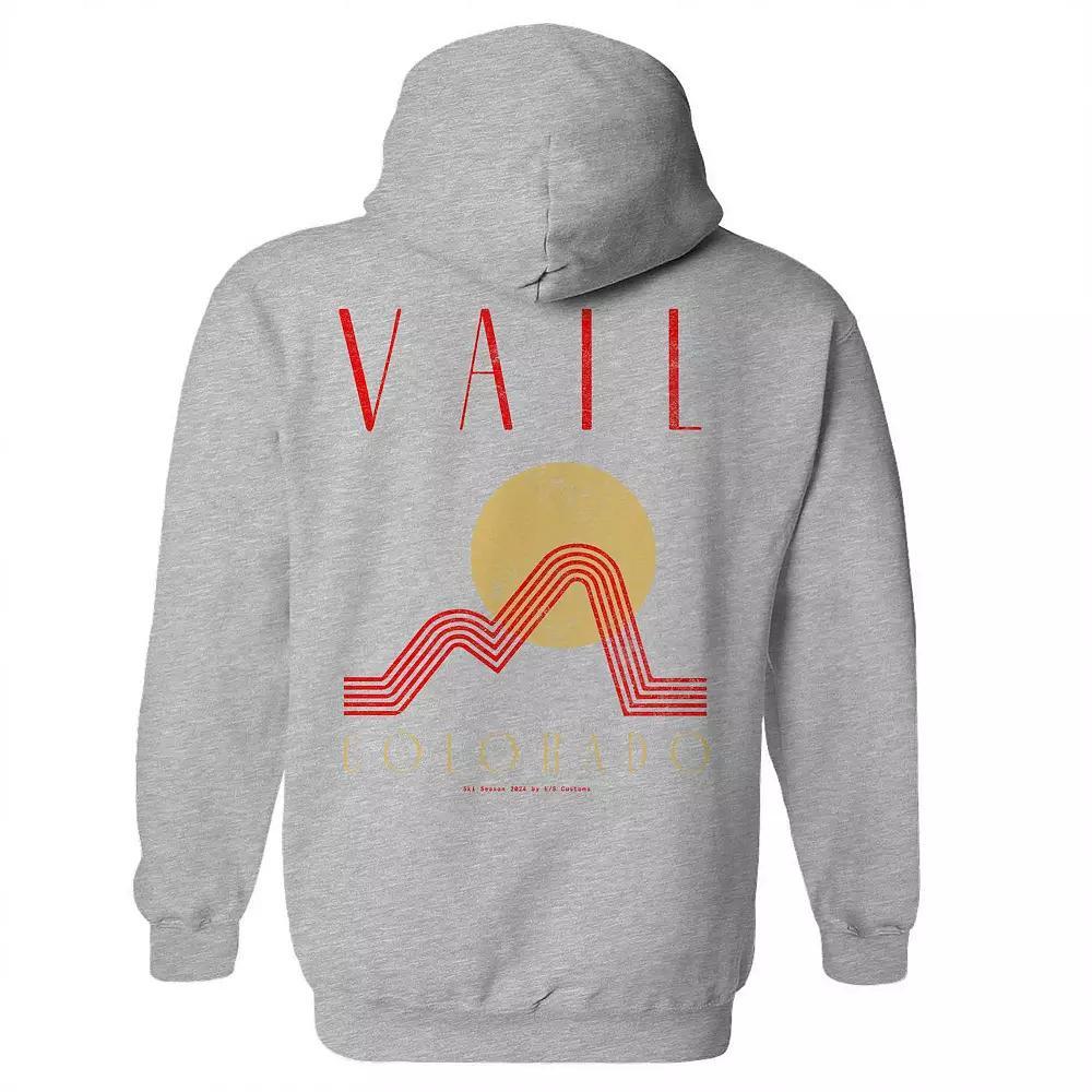 Men's Vail Heather Graphic Hoodie, Size: XXL, Sport Gray Product Image