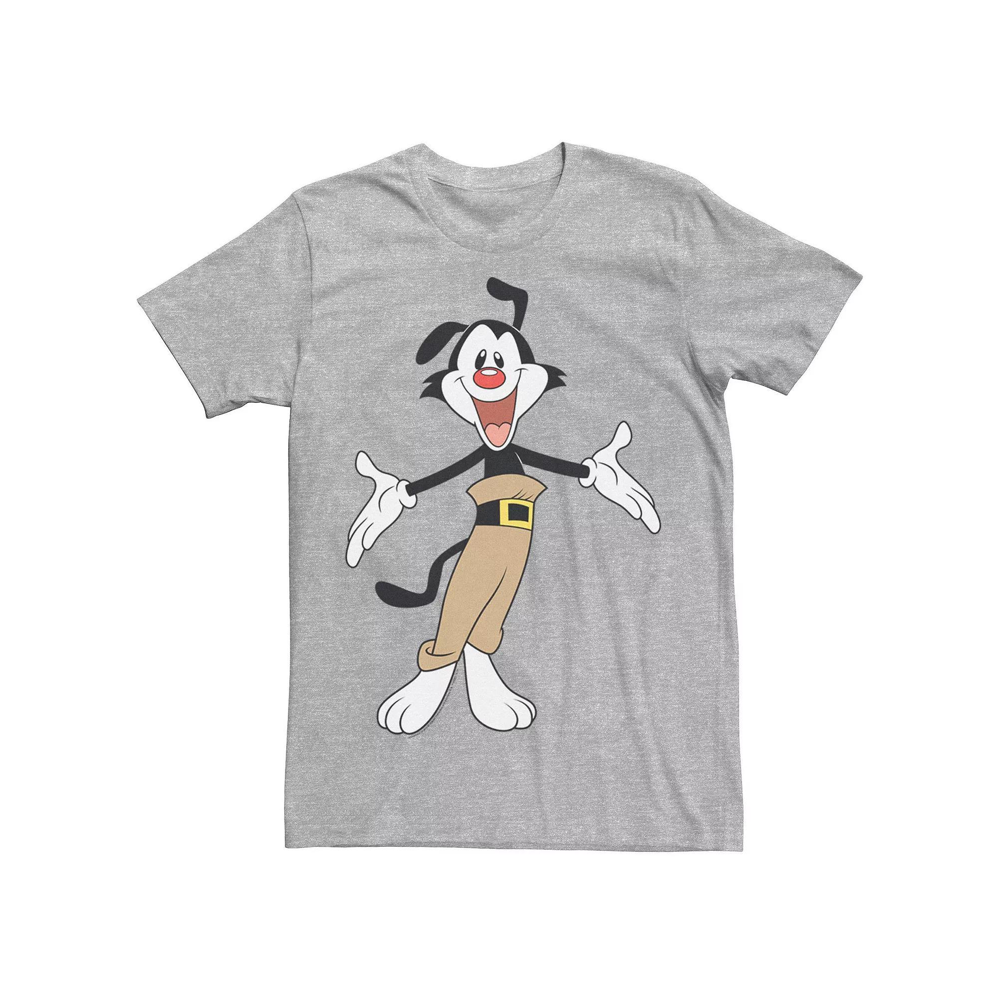 Men's Animaniacs Yakko Simple Portrait Tee, Size: Small, Athletic Grey Product Image
