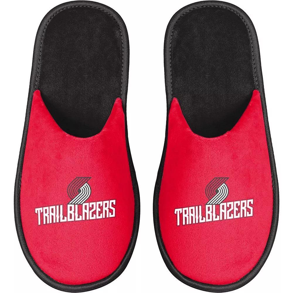 Men's FOCO Portland Trail Blazers Scuff Slide Slippers, Size: Medium, Red Product Image