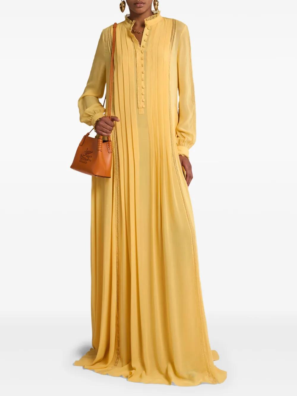 pleated gown Product Image
