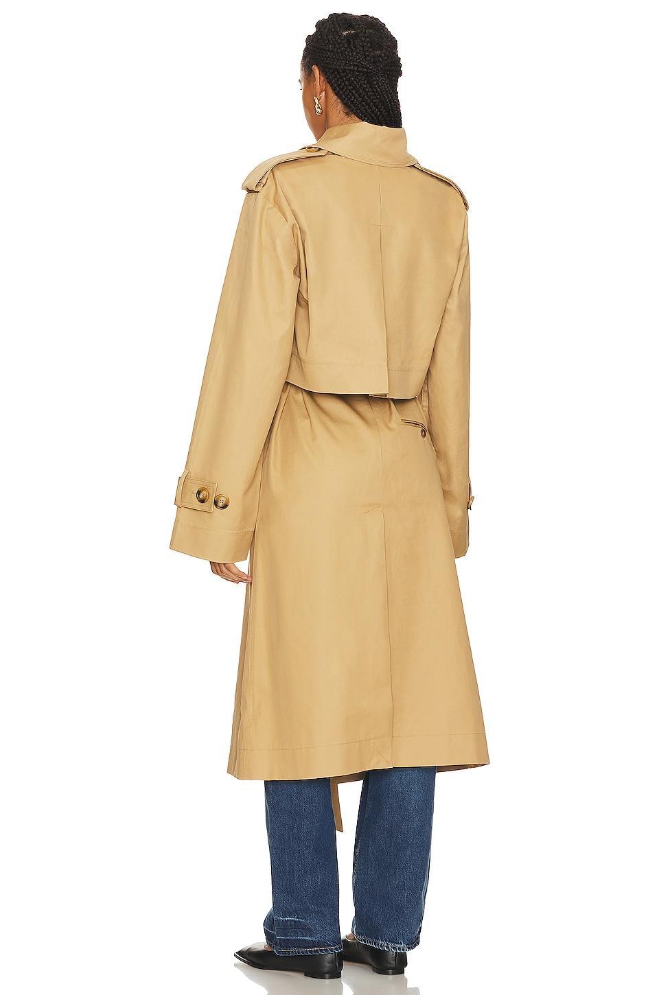 The Convertible Trench Coat GRLFRND Product Image