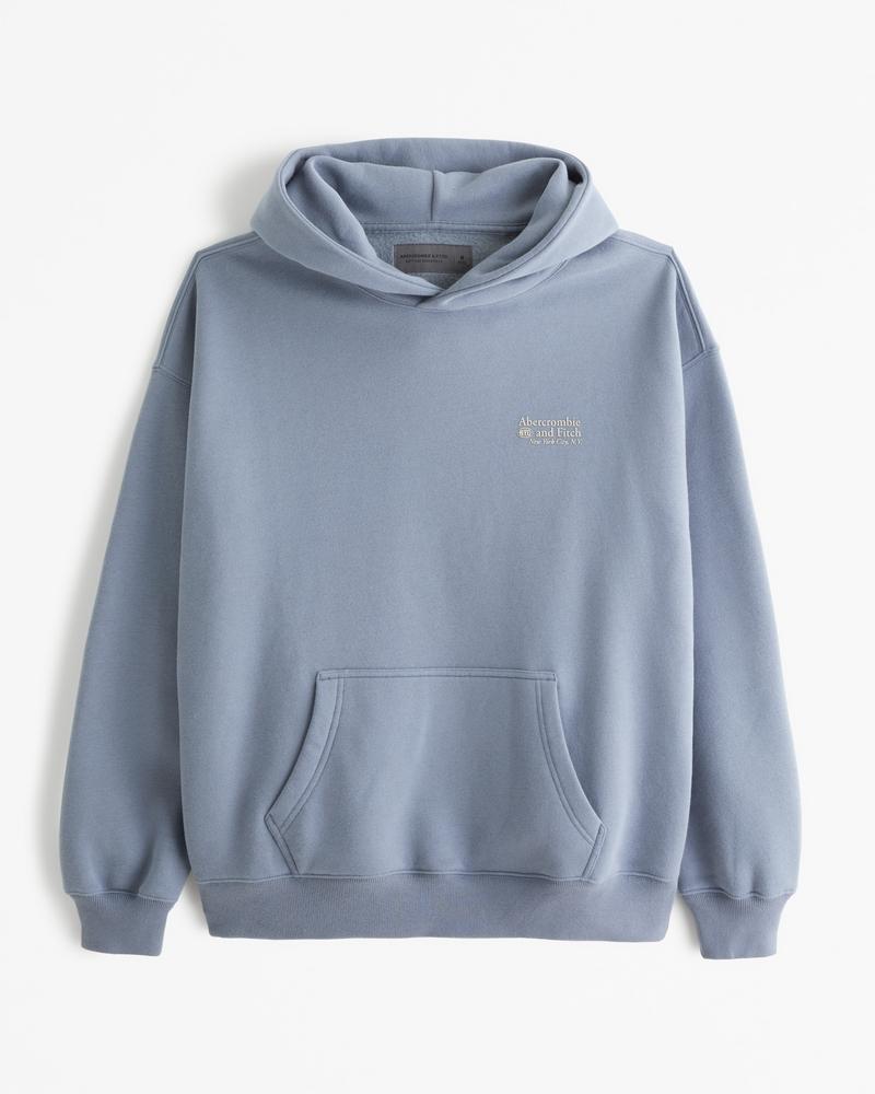 Print Logo Popover Hoodie Product Image