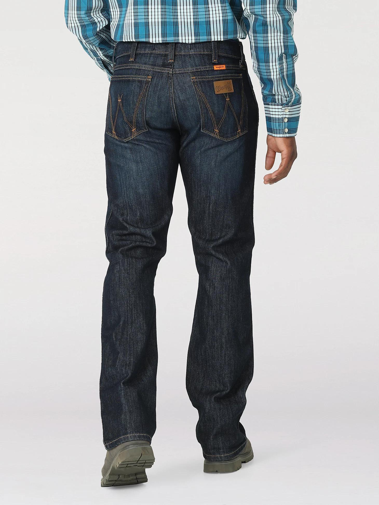 Wrangler® FR Flame-Resistant Retro® Slim Boot Jean | Men's JEANS | Wrangler® Product Image
