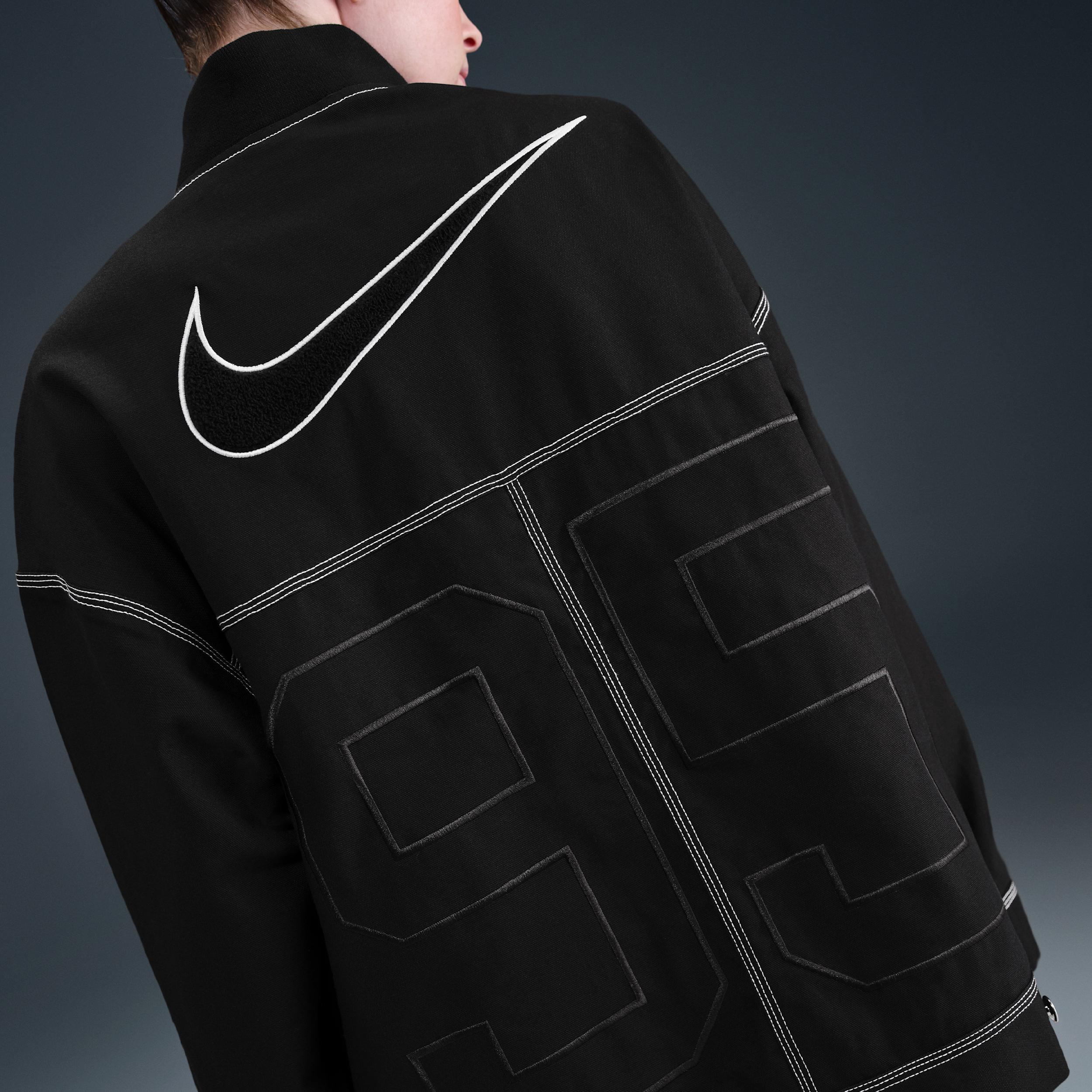 Nike Sportswear Women's Oversized Graphic Cargo Jacket Product Image