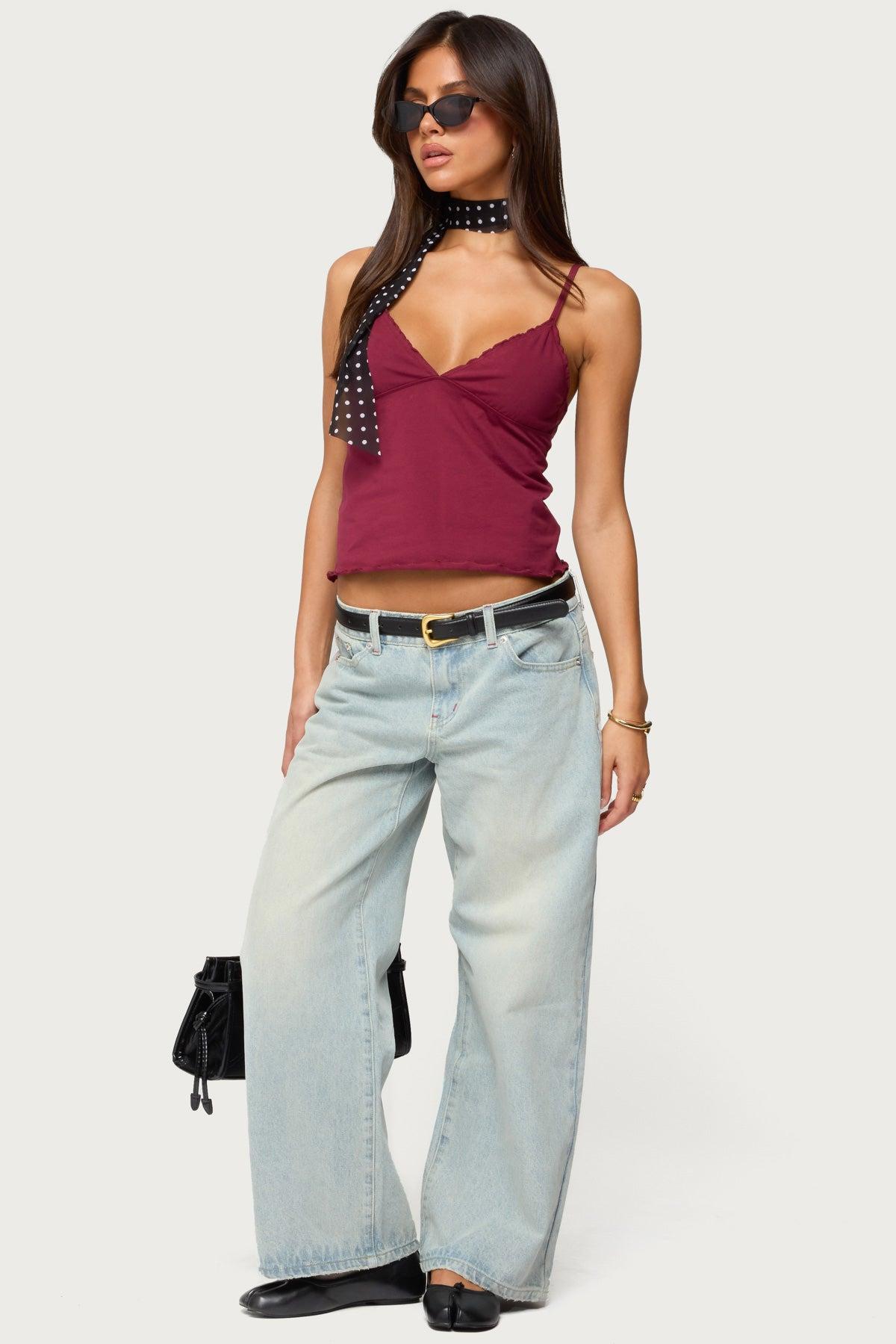 Petite Ace Relaxed Jeans Product Image