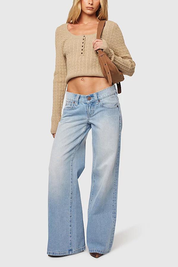 Abrand Jeans 00 Super Low & Wide Jean Womens at Urban Outfitters Product Image
