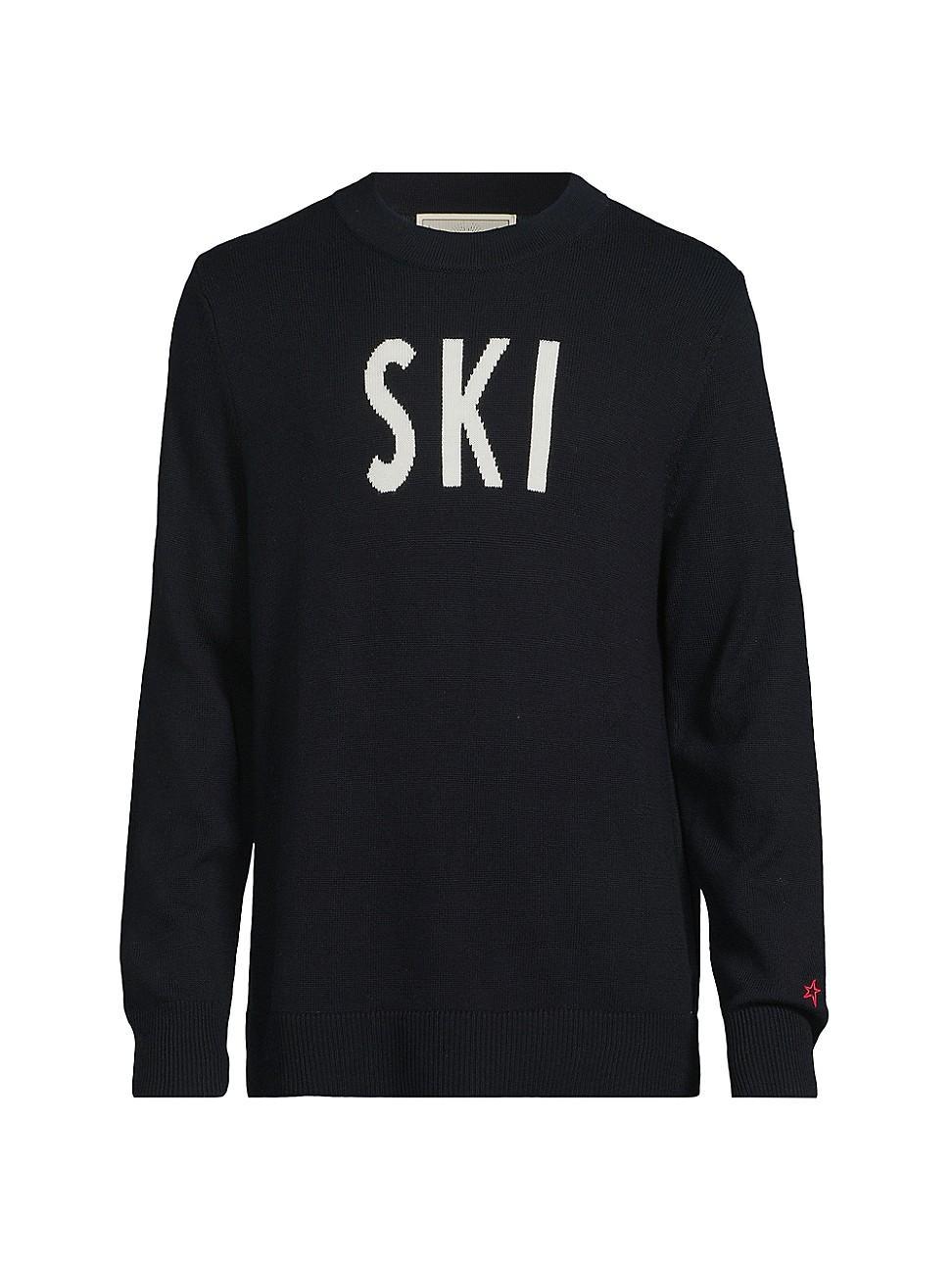 Mens Ski Wool Sweater Product Image