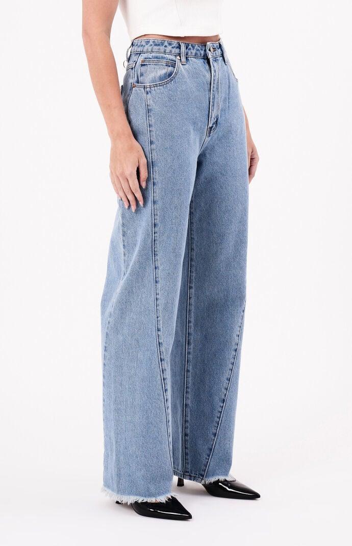 ABRAND Women's Lorette Carrie High Waisted Baggy Jeans Product Image