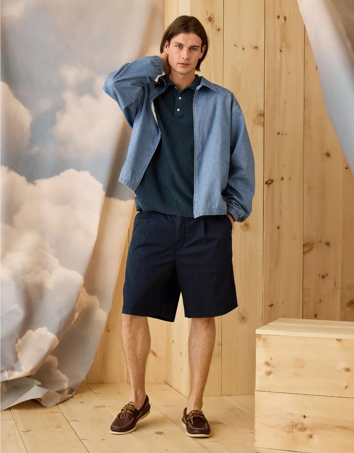 AE Flex Loose Pleated Pull-On Short Product Image