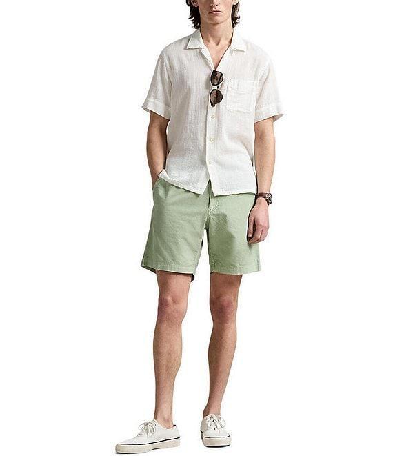 Polo Ralph Lauren Prepster Mineral-Dyed 8#double; Inseam Shorts Product Image