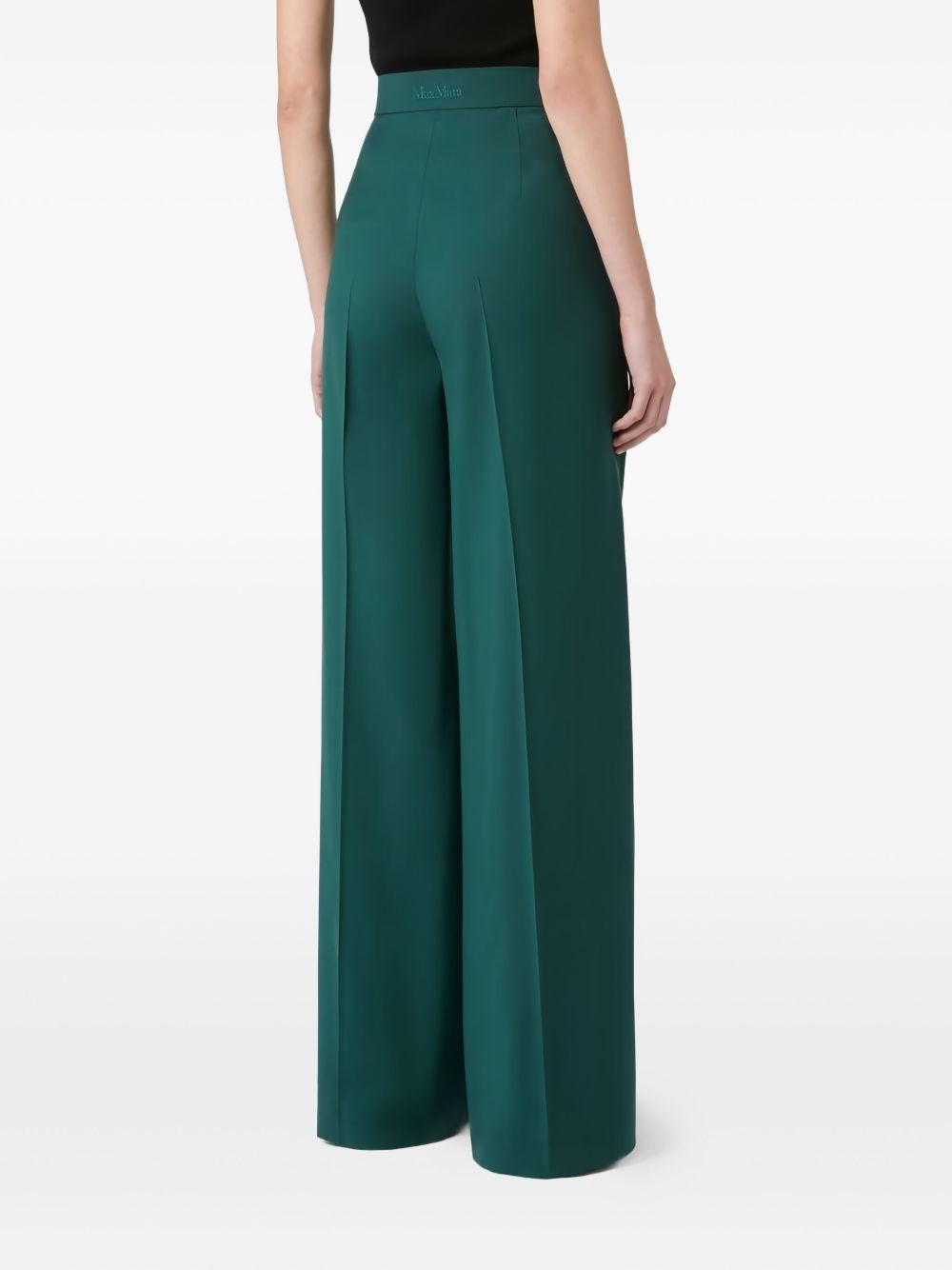 pleat-detail trousers Product Image