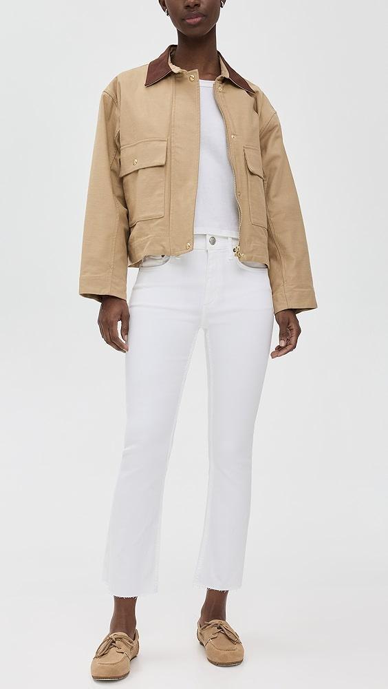 rag & bone Flexi Peyton Mid Rise Ankle Bootcut Jeans | Shopbop Product Image