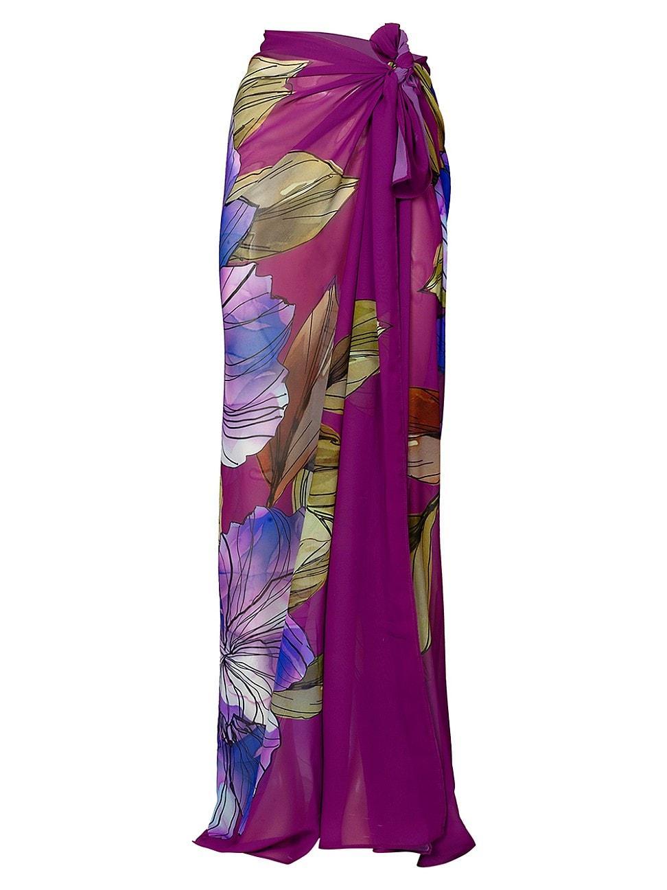Womens Wild Flower Cover-Up Dress Product Image
