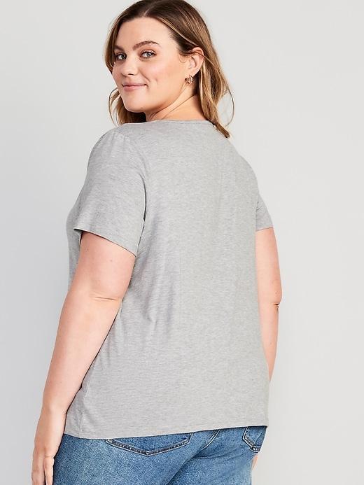 Luxe V-Neck T-Shirt Product Image