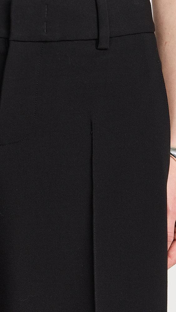 Vince Low Rise Pintuck Shorts | Shopbop Product Image
