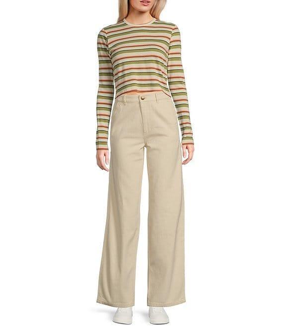 Billabong Tommy Striped Long Sleeve Jersey T-Shirt Product Image
