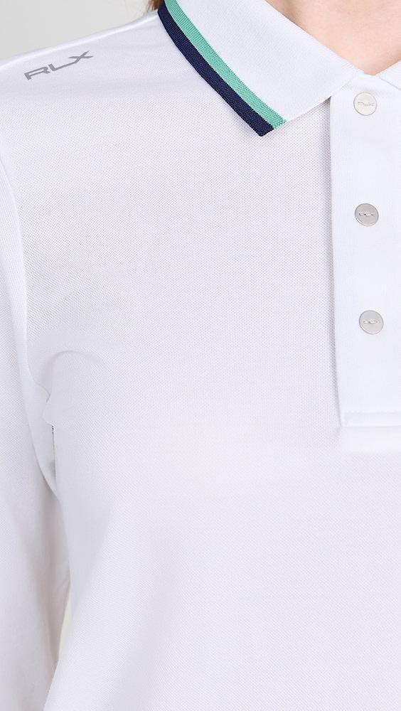 RLX Ralph Lauren Long Sleeve Tour Pique Val Polo | Shopbop Product Image