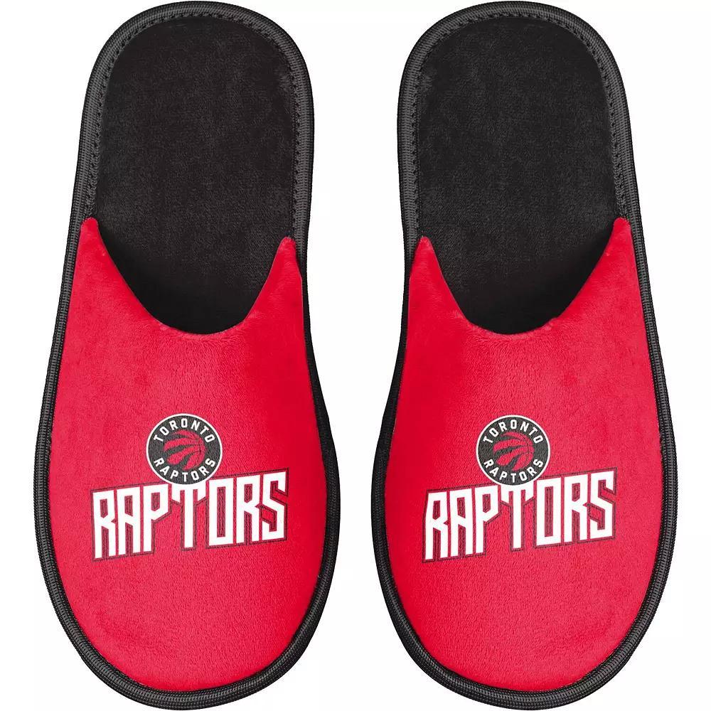 Men's FOCO Toronto Raptors Scuff Slide Slippers, Size: Large, Rpt Red Product Image