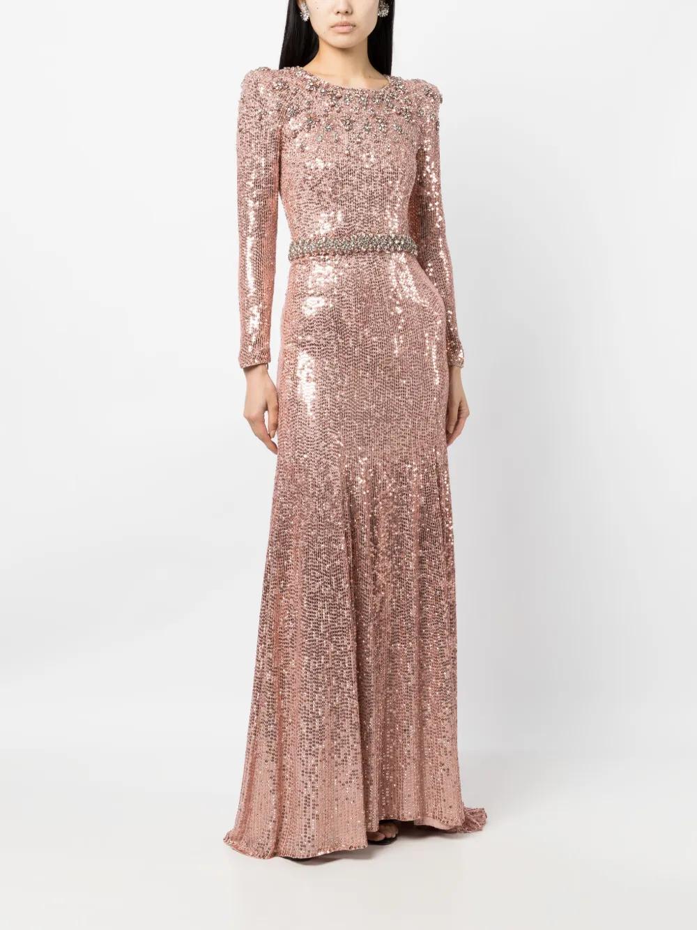 Georgia sequin-embellished gown Product Image