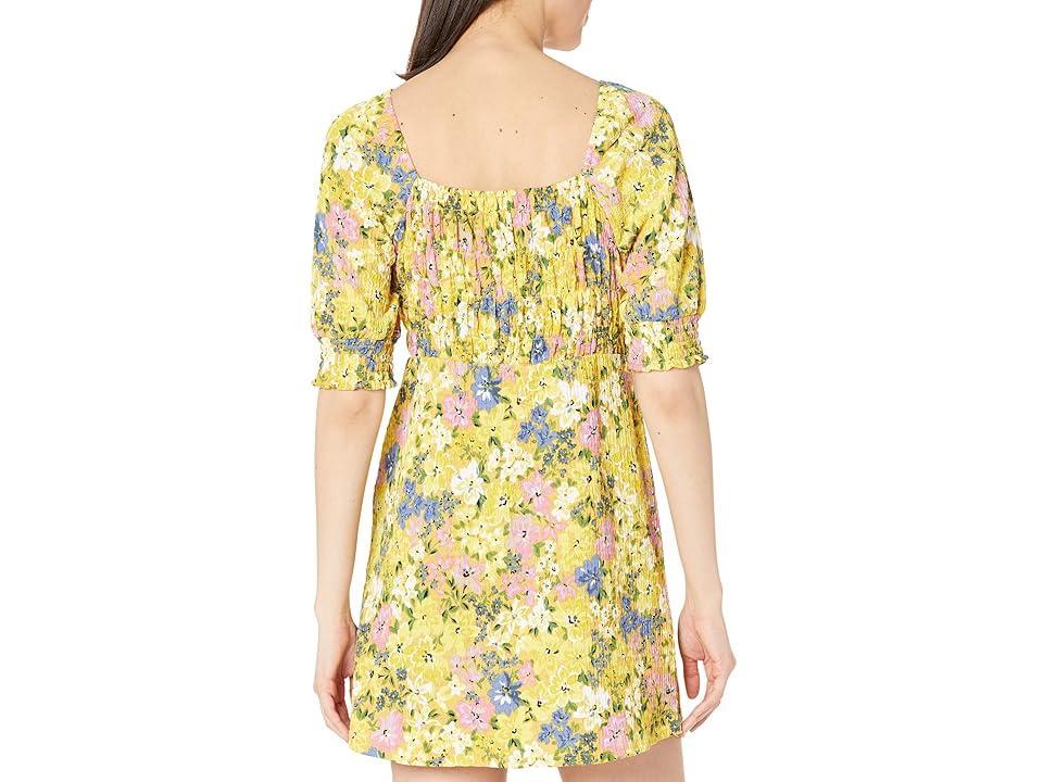 Sanctuary Easy Smock Square Neck Dress (Sweet & Sour) Women's Clothing Product Image