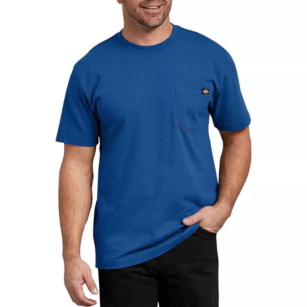 Men's Dickies Heavyweight Crewneck Tee, Size: XL, Royal Blue Product Image