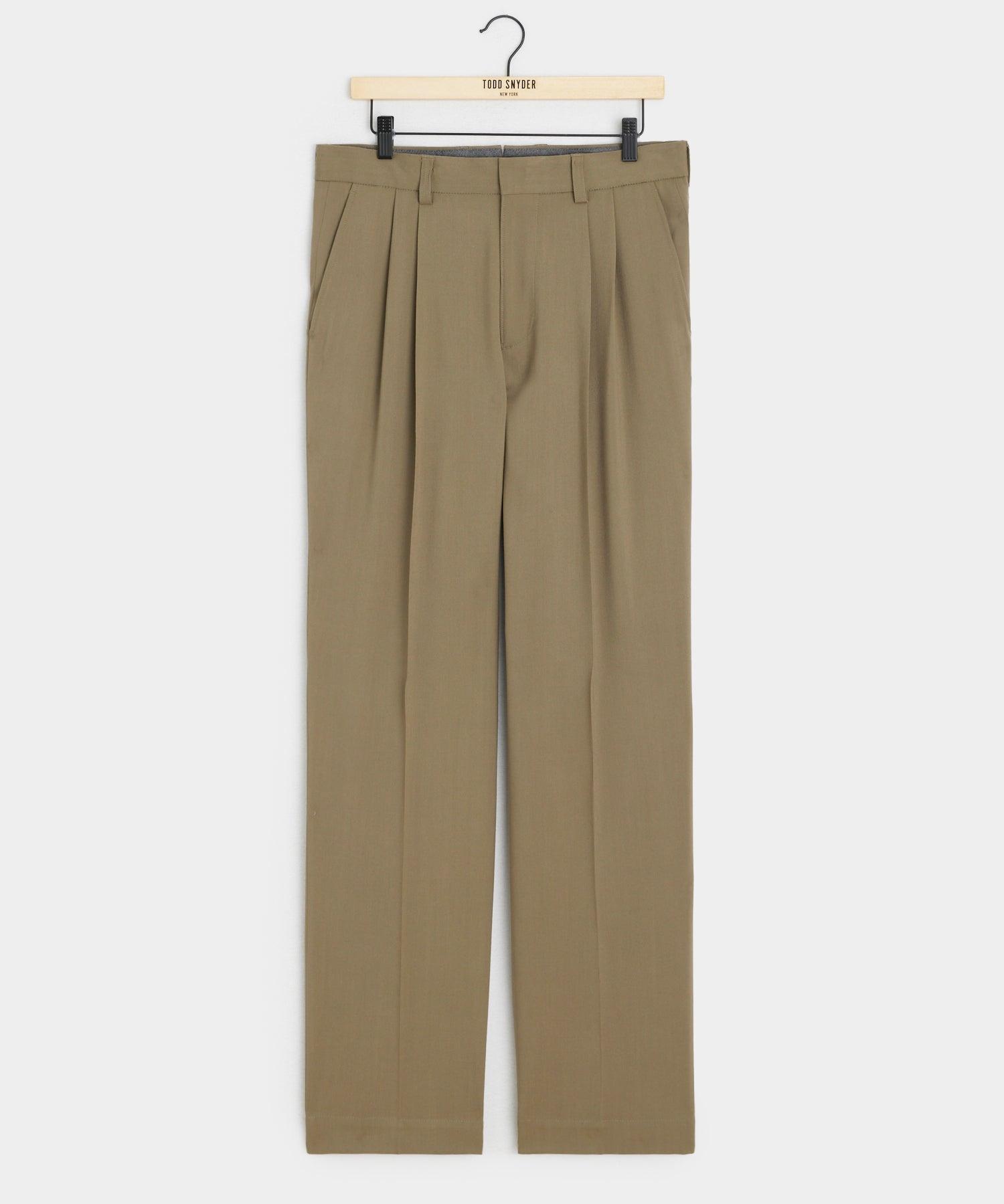 Italian Gabardine Self Belt Trouser Product Image