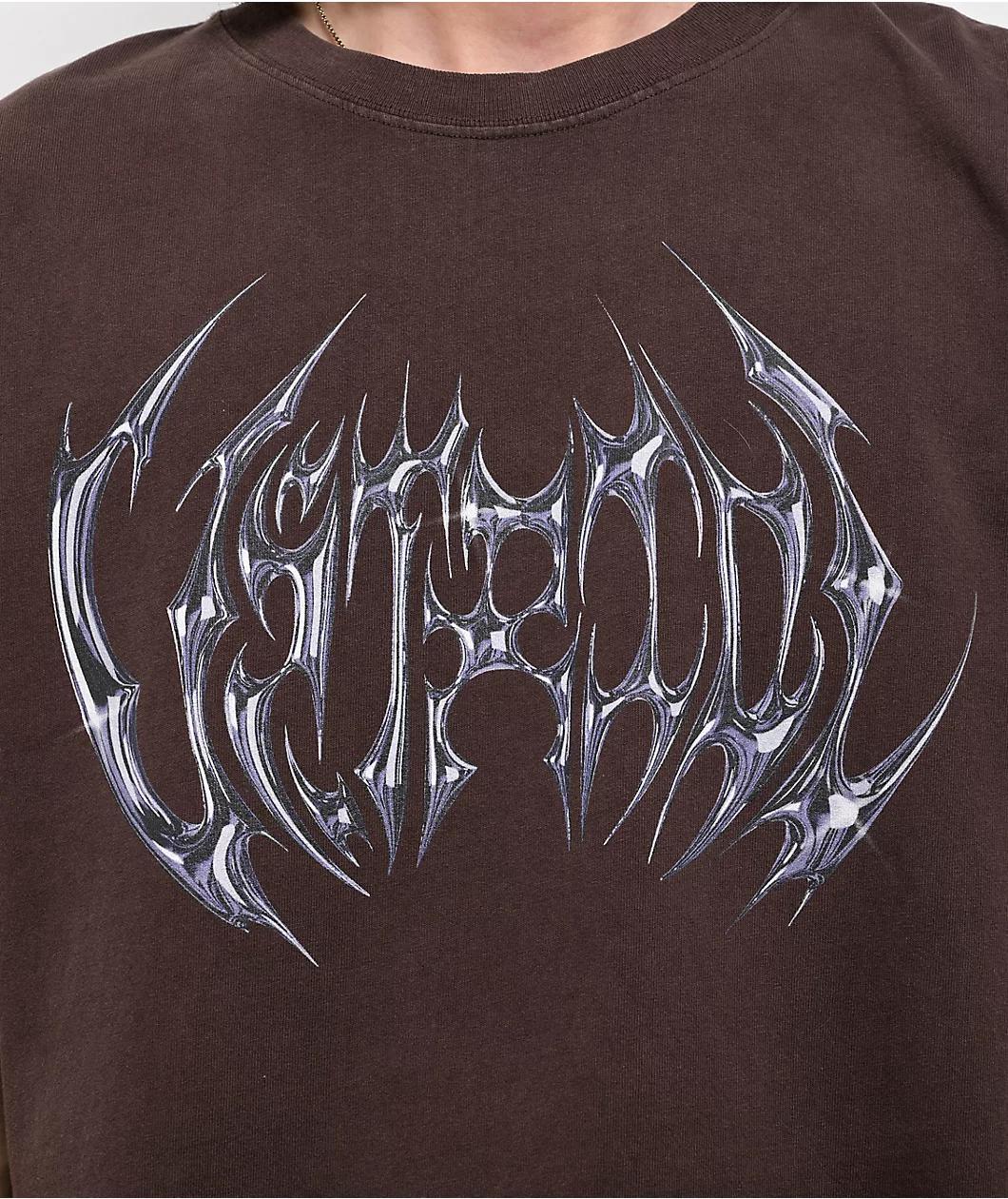 Vitriol Rebuff Brown T-Shirt Product Image