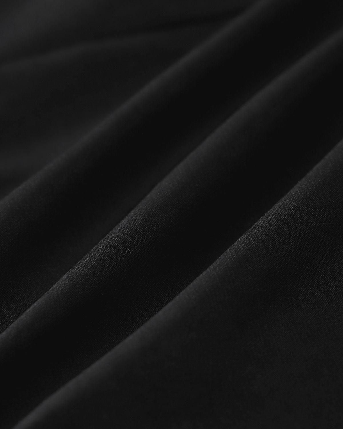 Black Contrast Sleeveless Button Mini Dress Product Image