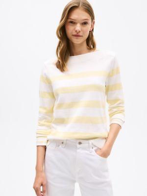 Stripe Boatneck Sweater Product Image