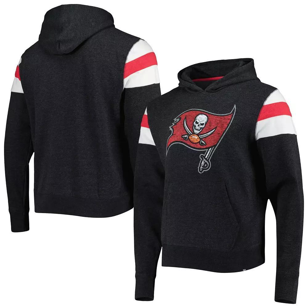 Men's '47 Black Tampa Bay Buccaneers Premier Nico Pullover Hoodie, Size: Medium Product Image